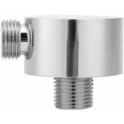 Brass Wall Mount Supply Elbow For Hand Shower Round Shape Shower Hose Connector G1/2 Shower Outlet Elbow For Hand Shower -Bathroom Supplies Store 96485721 3