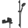 Hansgrohe Raindance Shower Set With Single Lever Mixer + XXL 3-spray Hand Shower, Matt Black (71450670-Raindance) 2 Hansgrohe Raindance Shower Set With Single Lever Mixer + XXL 3-spray Hand Shower, Matt Black (71450670-Raindance) -Bathroom Supplies Store 97842379 1