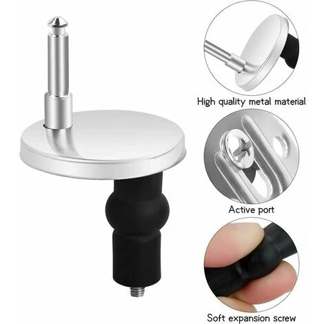 Universal Toilet Seat Fixing Parts, Hinged Toilet Lid, Toilet Lid Accessories, Toilet Seat Replacement Fixing For Toilet Seat Fixing 5 Universal Toilet Seat Fixing Parts, Hinged Toilet Lid, Toilet Lid Accessories, Toilet Seat Replacement Fixing For Toilet Seat Fixing - Image 3