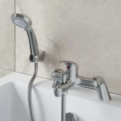 Essentials Bath Shower Mixer Tap -Bathroom Supplies Store 9976205 3